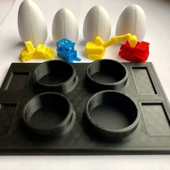 IMG_7075.jpg Free STL file Storage tablets for Surprise Eggs (by agepbiz)・3D printing template to download
