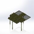 Roof-Cage-with-mesh.jpg 1/35 Scale T-80BVM (2023) Turret Roof Spaced Armour