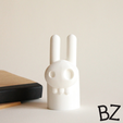 Capture_d__cran_2015-01-23___14.15.44.png Free STL file Elvis Bunny Skull・Template to download and 3D print
