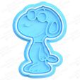 8.jpg Fichier 3D Snoopy Cookie Cutters, jeu de 12・Objet pour impression 3D à télécharger