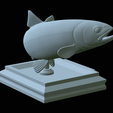 Rainbow-trout-trophy-open-mouth-1-33.png fish rainbow trout / Oncorhynchus mykiss trophy statue detailed texture for 3d printing