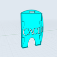 CACIHolder3.png Dual Badge Holder: CACI - Designed For Bulk Printing