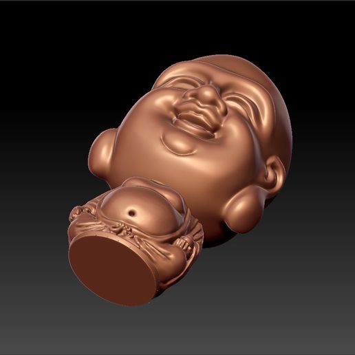 lovelyBuddha5.jpg Download free STL file lovely buddha • Model to 3D print, stlfilesfree