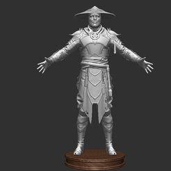 ZBrush-Document.jpg Archivo STL mk11 raiden・Modelo imprimible en 3D para descargar