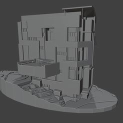 Blender_ [D__VR_Project_北醫跨領域學院_TMU_雙和_TMU_Building12.blend]20191207-008743.jpg STL file Building・3D printable model to download