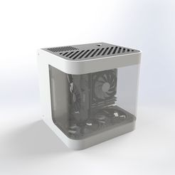 STL file Nuclear Mini-ITX Case GTX 🖥️・3D print model to download・Cults