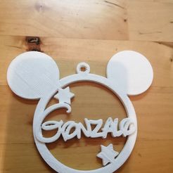 IMG_20191104_195235.jpg STL file christmas ball MICKEY simple・Design to download and 3D print