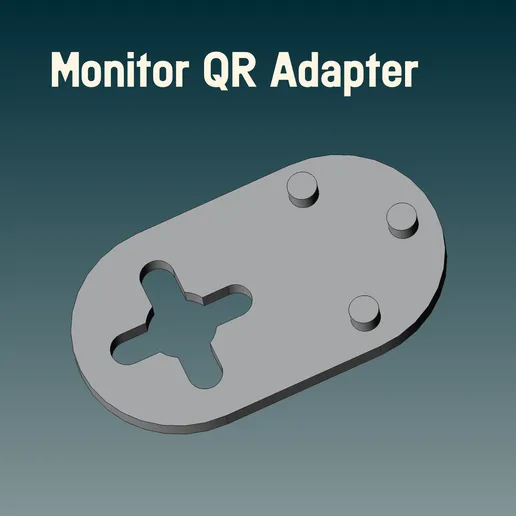 📷 Monitor Quick Release Adapter for SmallHD and Kondor Blue・ STL File ...