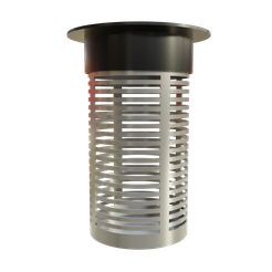 poubelle5.png STL file modern street litter garbage can・Model to download and 3D print