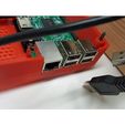 bc3ce16fa0d3214aff48044050250e62_preview_featured.jpg Free STL file TAZ 5 Raspberry Pi 2 / 3 Main Box Extension・3D printable object to download