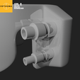 6.png 3D file Boba Fett - Knee Armour - 3D model - STL (digital download)・Design to download and 3D print