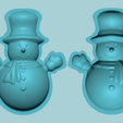 01.png Christmas Snowman - Molding Arrangement EVA Foam Craft