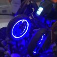 IMG_2921.JPG Archivo STL Death Stranding Sam en su moto con luces LED・Modelo para descargar e imprimir en 3D, OneIdMONstr