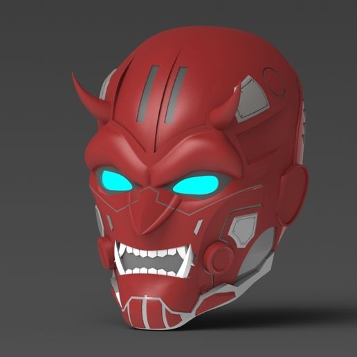 Cyber Oni Helmet