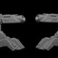 9.jpg Predator Shoulder Cannon plasma Two Size File STL – OBJ for 3D Printing