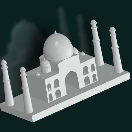 Decorative TAJ MODEL - 3D model önizlemesi