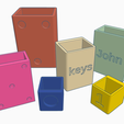 Capture d’écran 2017-03-29 à 18.01.53.png Free STL file Customisable fridge magnet box・3D printable model to download