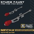 FOH-Mecha-Sturm-Faust-1.jpg Strum Faust missile in in 1/100 and 1/144 Scale