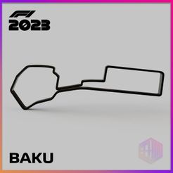 CIRCUITO_BAKU-F2.jpg BAKU CIRCUIT - AZERBAIJAN / F1 CIRCUIT COLLECTION 2023