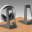 Untitled-769.png Headphone Tablet Phone and PS4 / PS5 Controller Stand