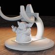 rENDER6.jpg Download STL file Baby yoda PS4 control holder • Design to 3D print, Aslan3d