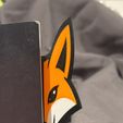 Fox-Bookmark-Complete-1.jpeg 立体狐狸书签 - 带折页窥视效果的平面印刷品