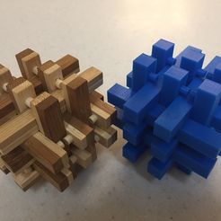 IMG_5315.JPG Бесплатный 3D файл 18 Sticks Puzzle・Шаблон для 3D-печати для загрузки
