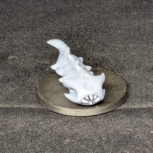 Hollow Knight Silksong inspired, Grom, Tabletop DnD miniature 3D model preview