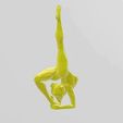 Capture.jpg Low poly Printable Dancer Yoga Art