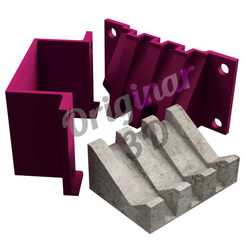 Molde-Jabonera-V3.png Archivo 3D MOLDE JABONERA DE CEMENTO V3 | Soporte de Esponja | Concrete Soap Dish or Sponge Holder Mold・Modelo para descargar y imprimir en 3D
