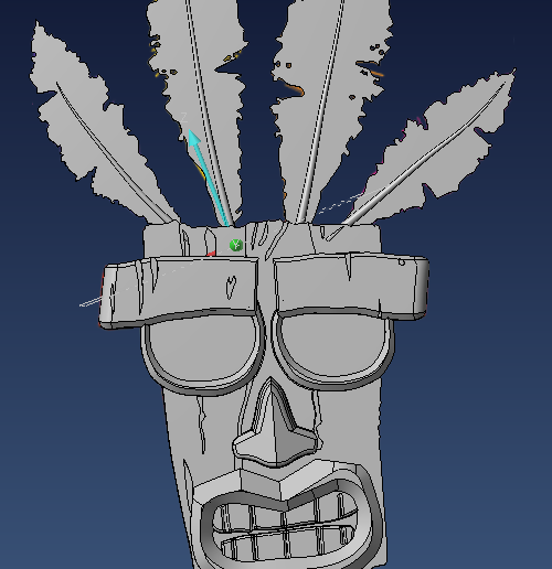 🎨 Aku aku・ 3D File for 3D printing・Cults