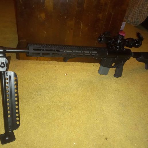 Airsoft M-60 Bipod Thread Adapter