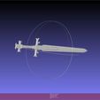 meshlab-2020-03-10-03-08-20-19.jpg Sword Art Online Alicization Alice Sword Printable Assembly