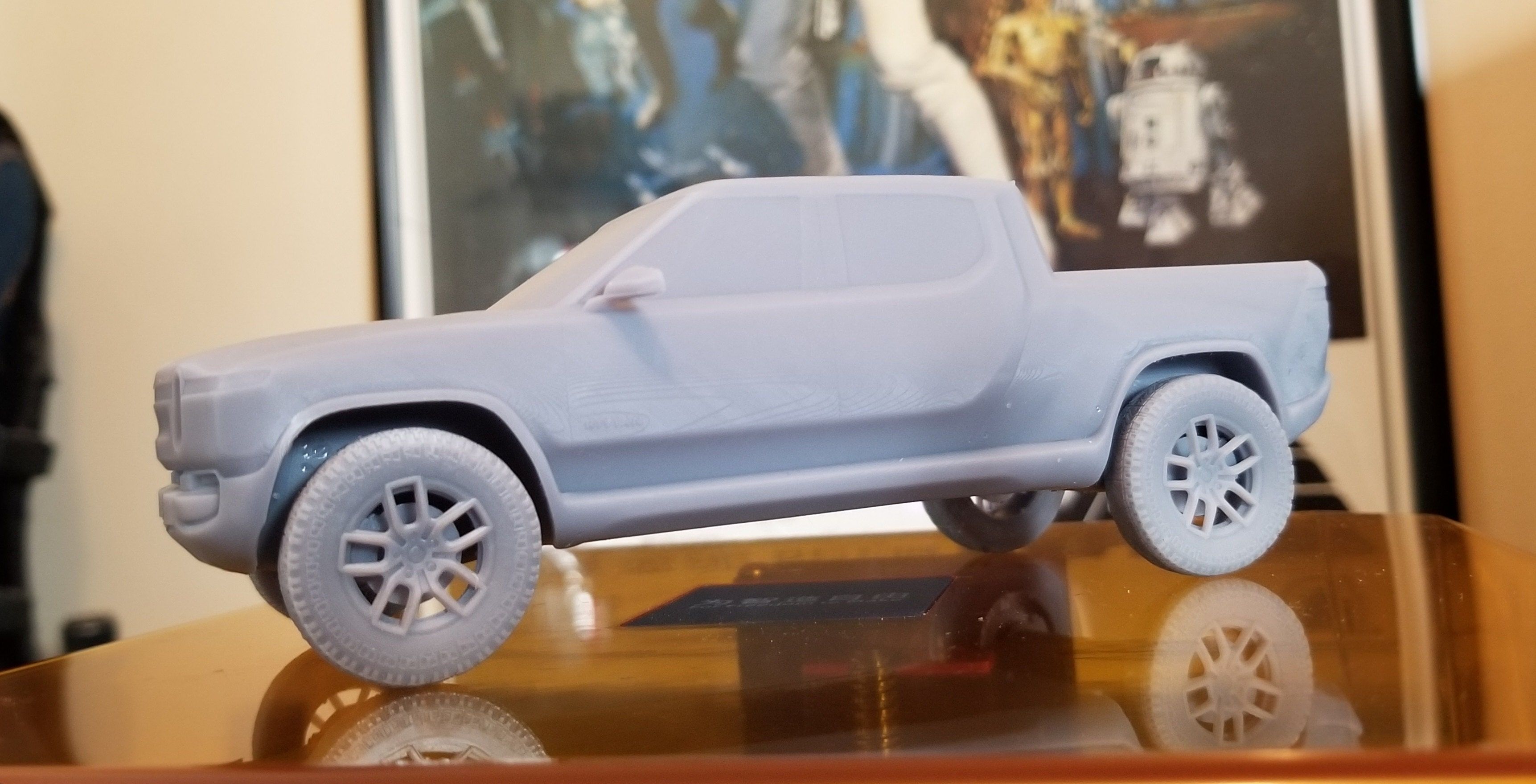 Работа RIVIAN R1T 3D МОДЕЛЬ, распечатанная в формате 3D・Cults
