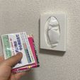 1f69f9c3-3bcd-4e6c-8f76-ea688650a618.JPG 壁掛けポケットティッシュ入れ / Pocket Tissue Wall Mount with Stapler