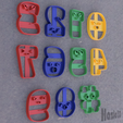 Numeros_Kawaii_Portada.png KAWAII NUMBERS: 0-9 and # :KAWAII CALLET CUTTERS. KAWAII NUMBERS COOKIE CUTTERS. Numbers from 0 to 9 and # .