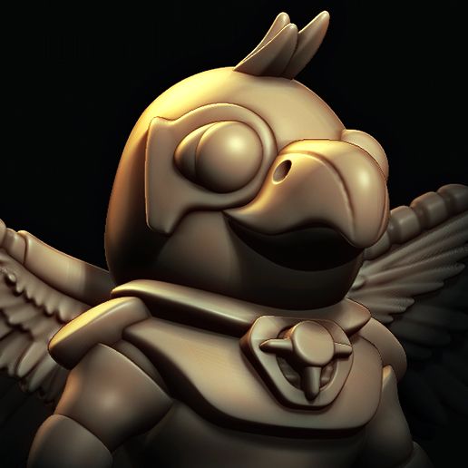Eagle Warrior 3D model