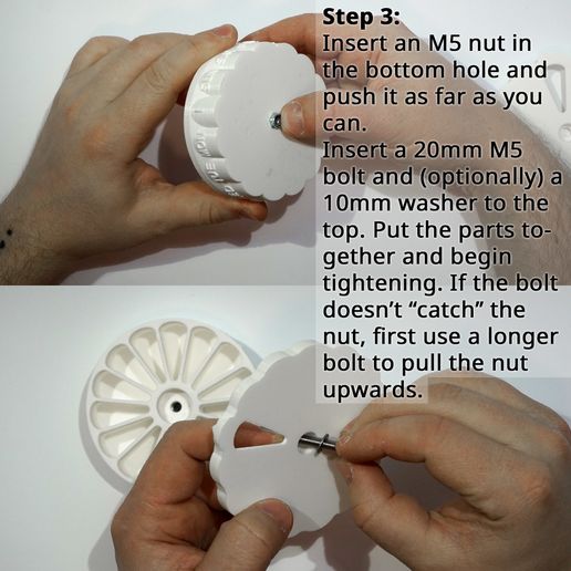 Step3.jpg STL file Two week pill container, medication dispenser・3D printer design to download, FrankLumien