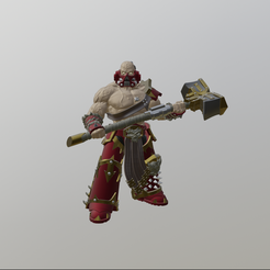 cortada1.png 3D file Sgt Smash the Crusher・3D printable design to download