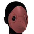 pestemask6.png real size | Plague doctor mask
