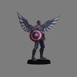 06.jpg Falcon - Captain America - FATWS LOW POLYGONS AND NEW EDITION