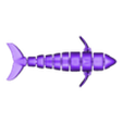 Beluga(1).stl Beluga whale (FLEXI, PRINT-IN-PLACE)
