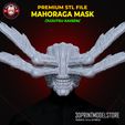 Mahoraga_Mask_Jujutsu_Kaisen_3D_Print_Model_STL_File_01.jpg Mahoraga Mask - Jujutsu Kaisen Cosplay Helmet - Halloween Costume