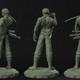 Back.png Zoro One Piece 3D print