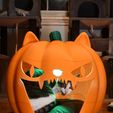 DSC_0865.jpg Giant Jack O Lantern Pumpkin Pet Bed