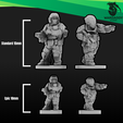 Expeditionary-Scale-Comparrison.png Sci-Fi Expeditionary Drop Troops- Support Squad (15mm+)
