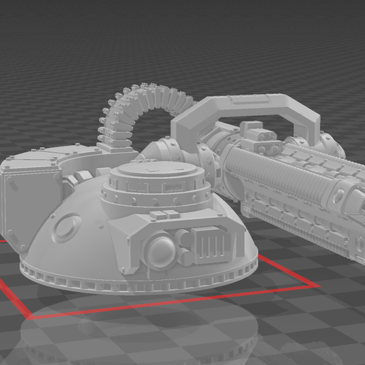Vulkite Sceleratus Turret 3D model