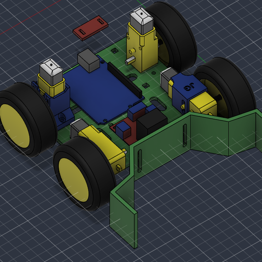 Estructura Carro robot futbol