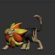 gen-h-z6834562546669_d4bb788dc9f3acef4d2beff6620a3c02.jpg Pyroar (Overheat) - 3D Print Model - STL for 3D Printing