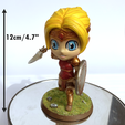 FrontRoundShield_S.png Archivo 3D Miniaturas/Figuritas de Diablo 2 estilo Chibi/Nendoroid・Modelo para descargar e imprimir en 3D, lindenergames